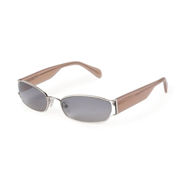 Perez / Silver Metal & Gradient Grey Lens - Shade Files